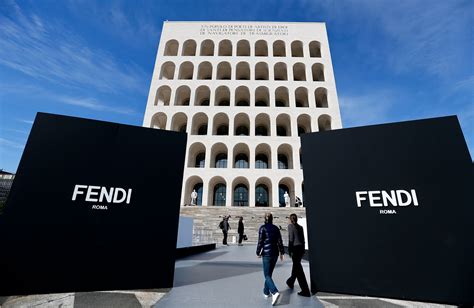 fendi srl quadrato della concordia roma|fendi rome architecture.